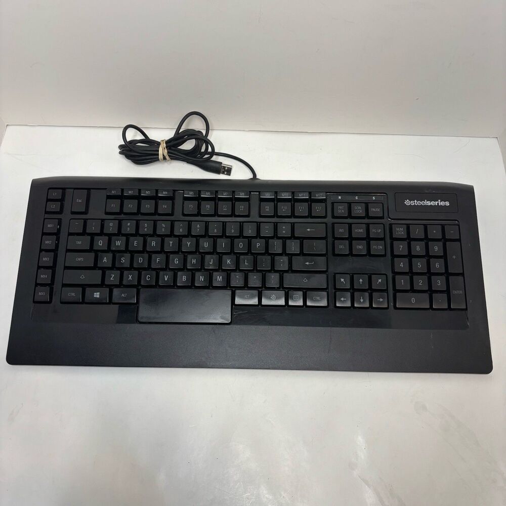 SteelSeries Apex [RAW] 64121 Wired Keyboard Gaming Keyboard USED